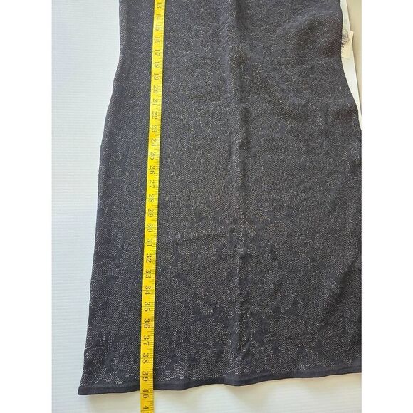 Anne Klein Jacquard Dress Black Sz XL New - Picture 7 of 9